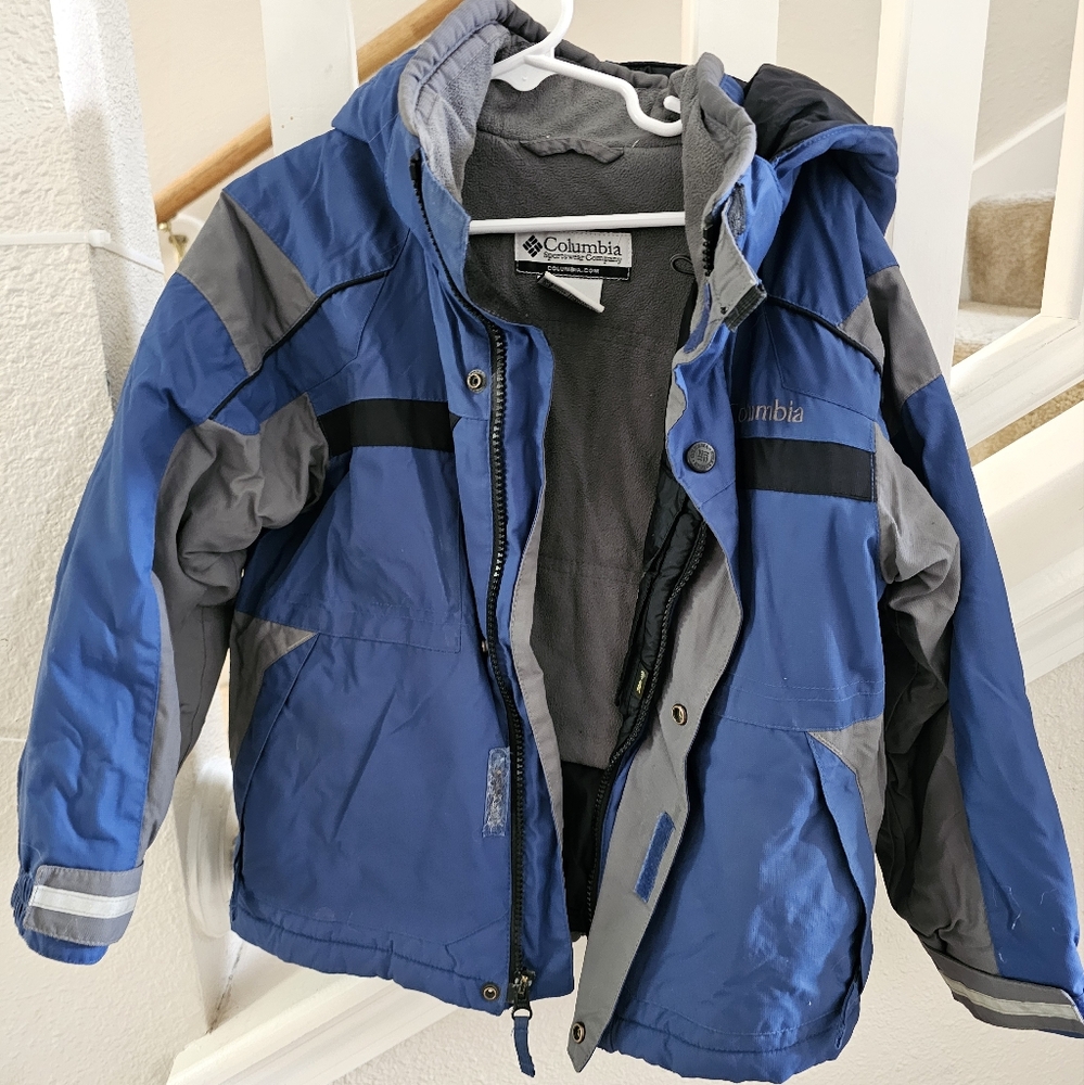 Boys Columbia winter jacket 4/5